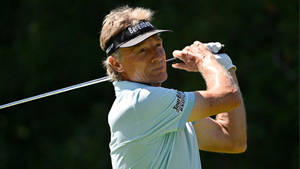 Bernhard Langer Against Black Background Wallpaper