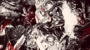 Berserk Manga Dark Graffiti Wallpaper