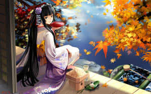 Best Anime Fictional Japanese Geisha Character Wallpaper
