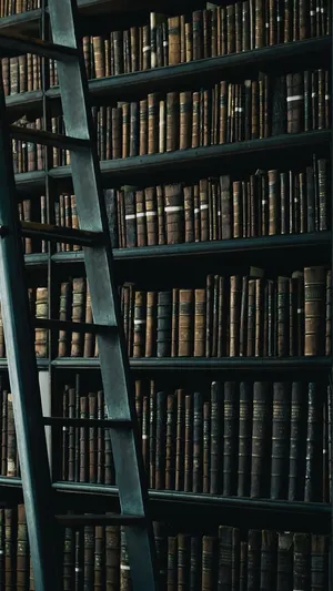 Best Dark Iphone Library Wallpaper