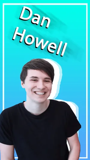 Best Friends Dan And Phil Having A Laugh Wallpaper