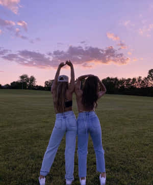 Best Friends Forever. Wallpaper