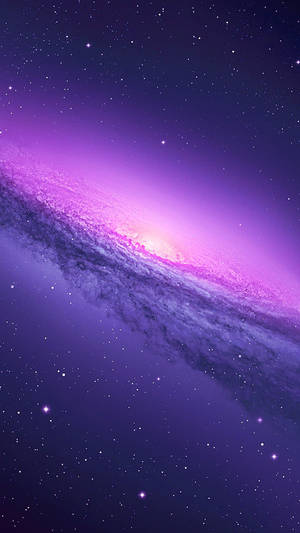 Best Smartphone Purple Milky Way Wallpaper