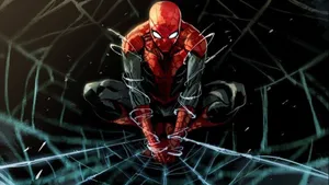 Best Spider-man Rising To The Challenge Wallpaper