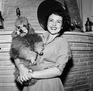Betty White And Danny Dog Wallpaper