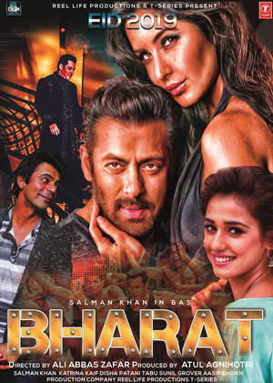 Bharat Action Film Poster Wallpaper