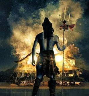 Bholenath Looking At Fire 3d Wallpaper