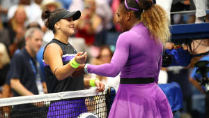 Bianca Andreescu And Serena Williams Wallpaper