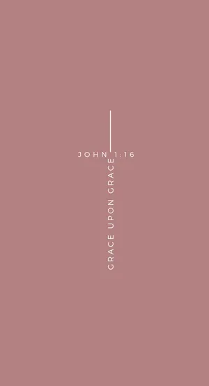 Bible Verse Phone Cross Wallpaper