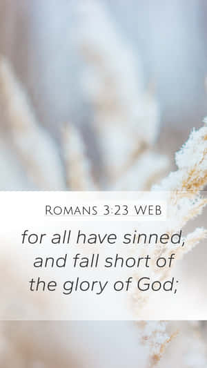 Bible Verse Phone For Sinners Wallpaper