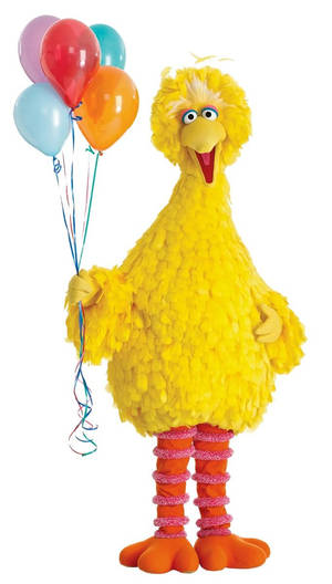 Big Bird Balloons Wallpaper