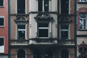 Big Building Windows Wallpaper