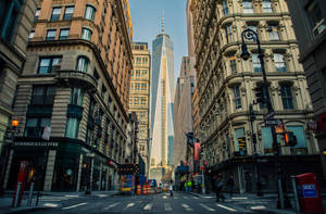 Big Buildings And World Trade Center Wallpaper