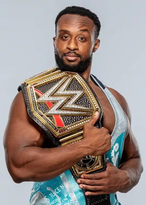 Big E With World Heavyweight Belt Wallpaper