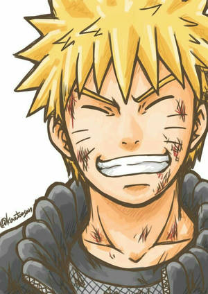 Big Naruto Smile Wallpaper