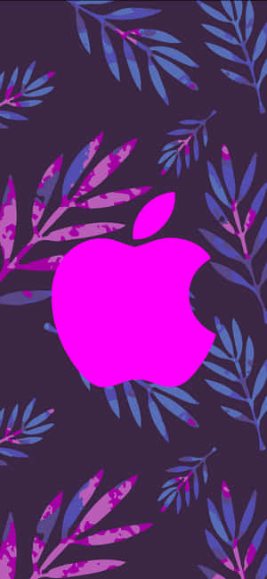 Big Purple Logo Amazing Apple Hd Iphone Wallpaper