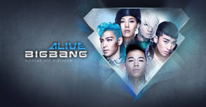 Bigbang Alive 5th Album Cover Wallpaper