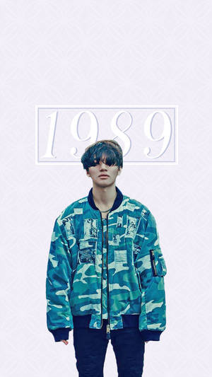 Bigbang Daesung Blue Camouflage Wallpaper