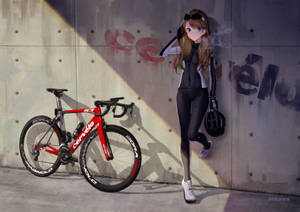 Bike Lover Graffiti Art Anime Wallpaper