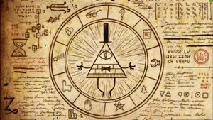 Bill Cipher Symbol Gravity Falls Wallpaper