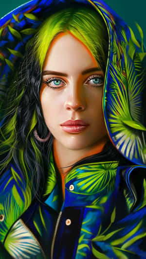 Billie Eilish Looking Radiant In 2021 Wallpaper