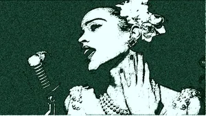 Billie Holiday On Filter Wallpaper
