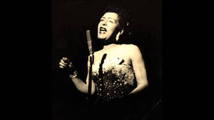 Billie Holiday Under The Spotlight Wallpaper