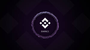 Binance In A Circle Wallpaper