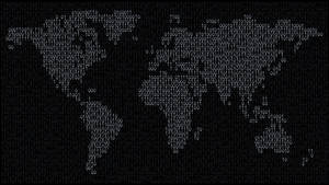 Binary Map Programming Wallpaper