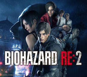 Biohazard Resident Evil 2 Characters Wallpaper