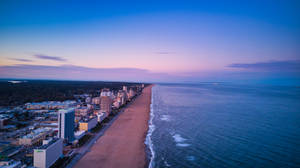 Bird's-eye View Virginia Beach Wallpaper