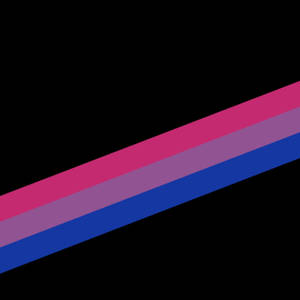 Bisexual Flag Strip Wallpaper