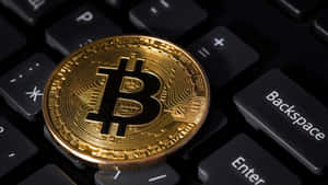 Bitcoin Keyboard 4k Desktop Wallpaper