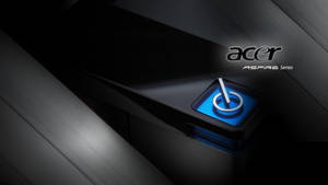 Black Acer Aspire Series Logo Wallpaper