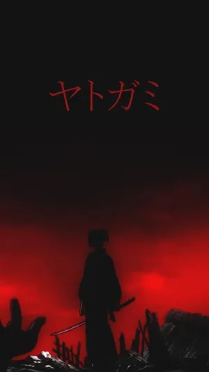 Black Aesthetic Anime Yatogami Wallpaper