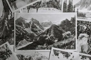 Black Aesthetic Collage Landscapes Wallpaper