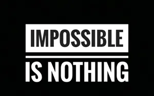 Black Aesthetic Collage On Impossibility Wallpaper