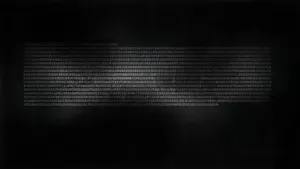 Black Aesthetic Letters Wallpaper