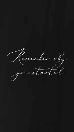 Black Aesthetic Quote Wallpaper