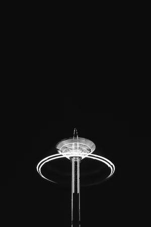 Black Aesthetic Tower Wallpaper