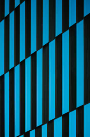 Black And Blue Stripes Wallpaper