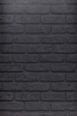 Black And Gray Brick Wall Wallpaper