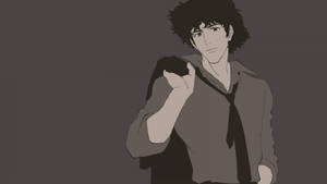 Black And Gray Spike Cowboy Bebop Wallpaper