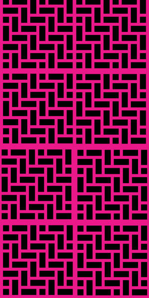 Black And Pink Aesthetic Herringbone Pattern Wallpaper