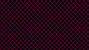 Black And Pink Aesthetic Lattice Pattern Wallpaper
