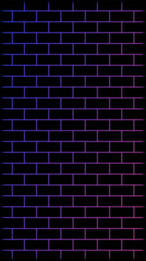 Black And Purple Aesthetic Brick Wall Wallpaper