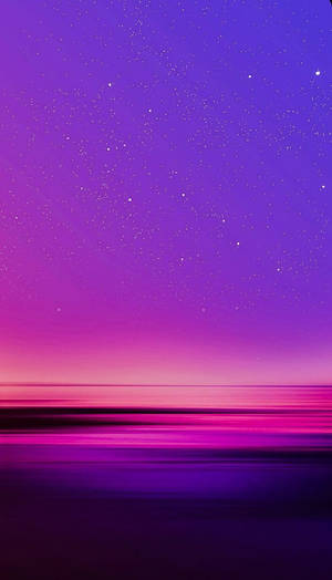 Black And Purple Aesthetic Horizon Wallpaper