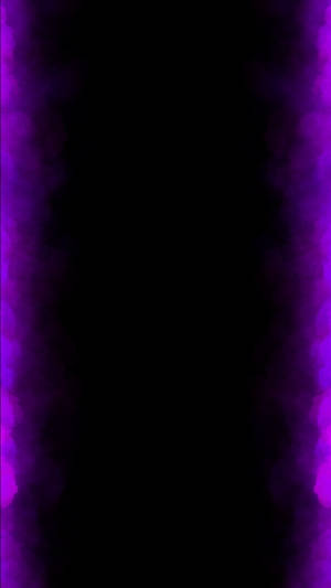 Black And Purple Aesthetic Outline Wallpaper