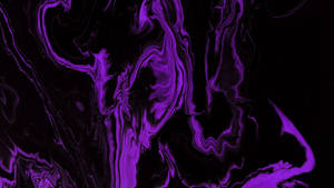 Black And Purple Aesthetic Swirl Abstract Wallpaper