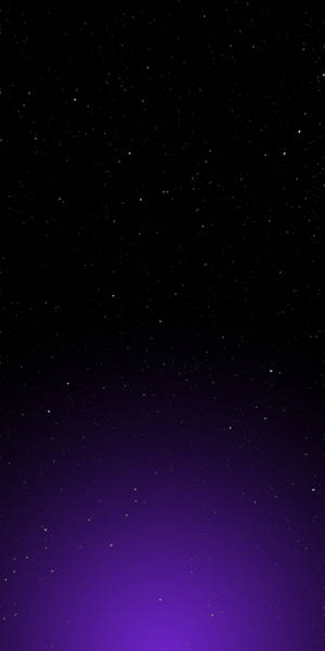 Black And Purple Sky 8k Phone Wallpaper
